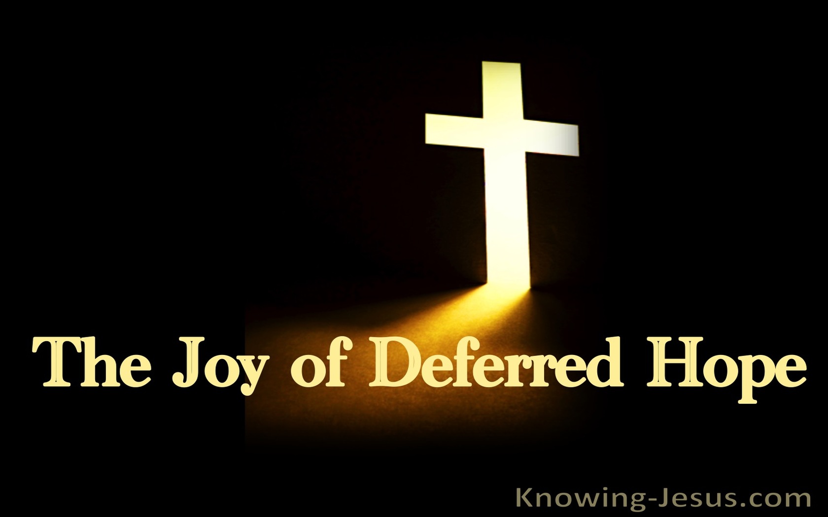 Proverbs 13:12 The Joy of Deferred Hope (devotional)03:03 (black)